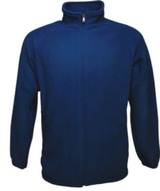 Polar Fleece Zip Jacket-Navy:Navy